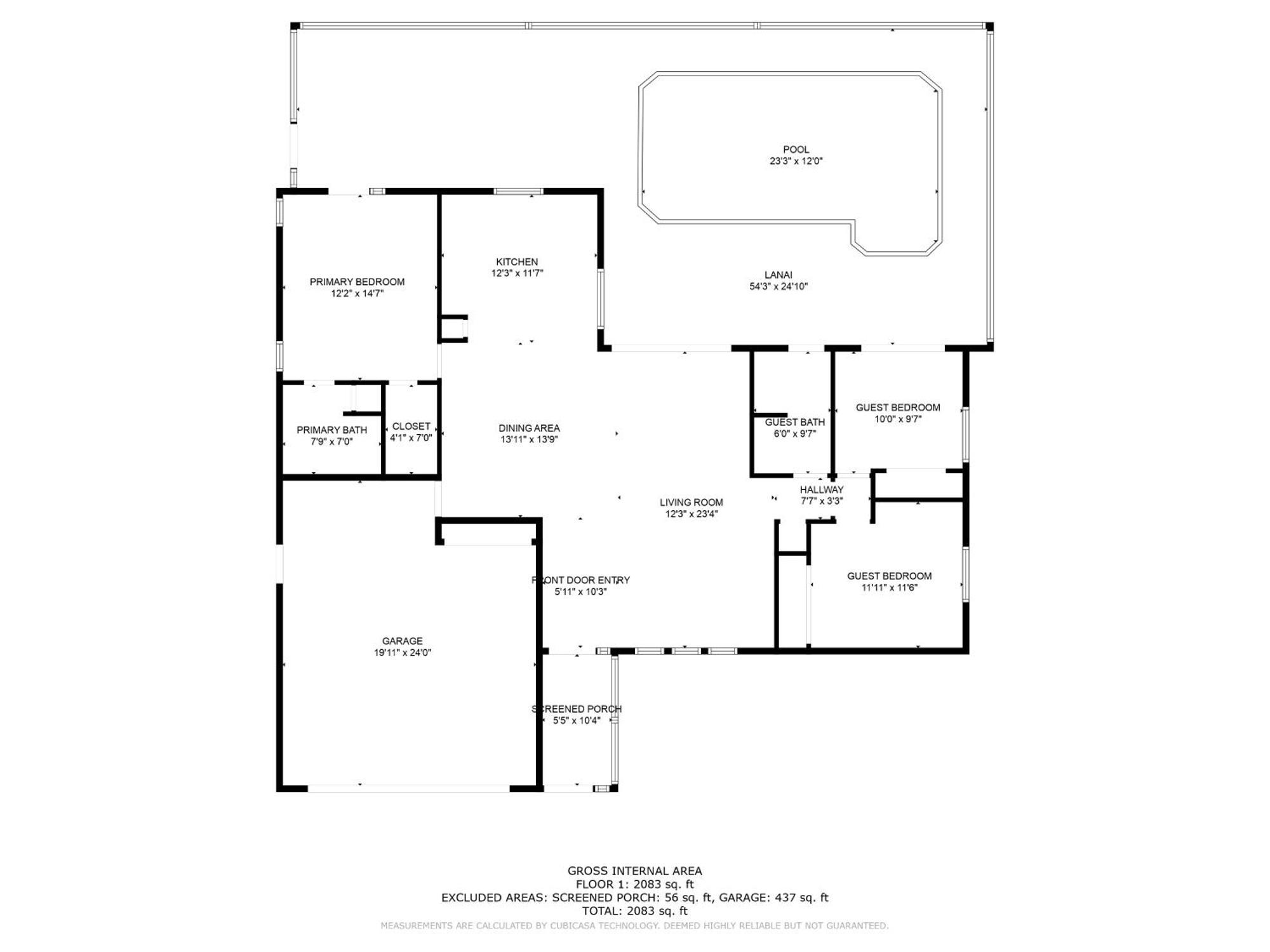 Serenity Waterfront Villa With King Suite, Private Pool, Great Lanai Enclosure And Long Water Views Cape Coral Kültér fotó